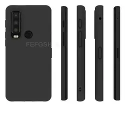Durable Finger Ring Soft TPU Silicone Phone Cover with Bracket for Motorola Defy 2 (Black TPU Case)