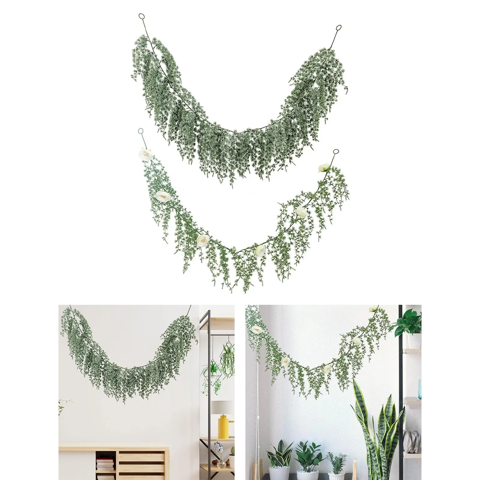 Artificial Vine, Artificial Greenery Garland, Decorative Artificial Hanging