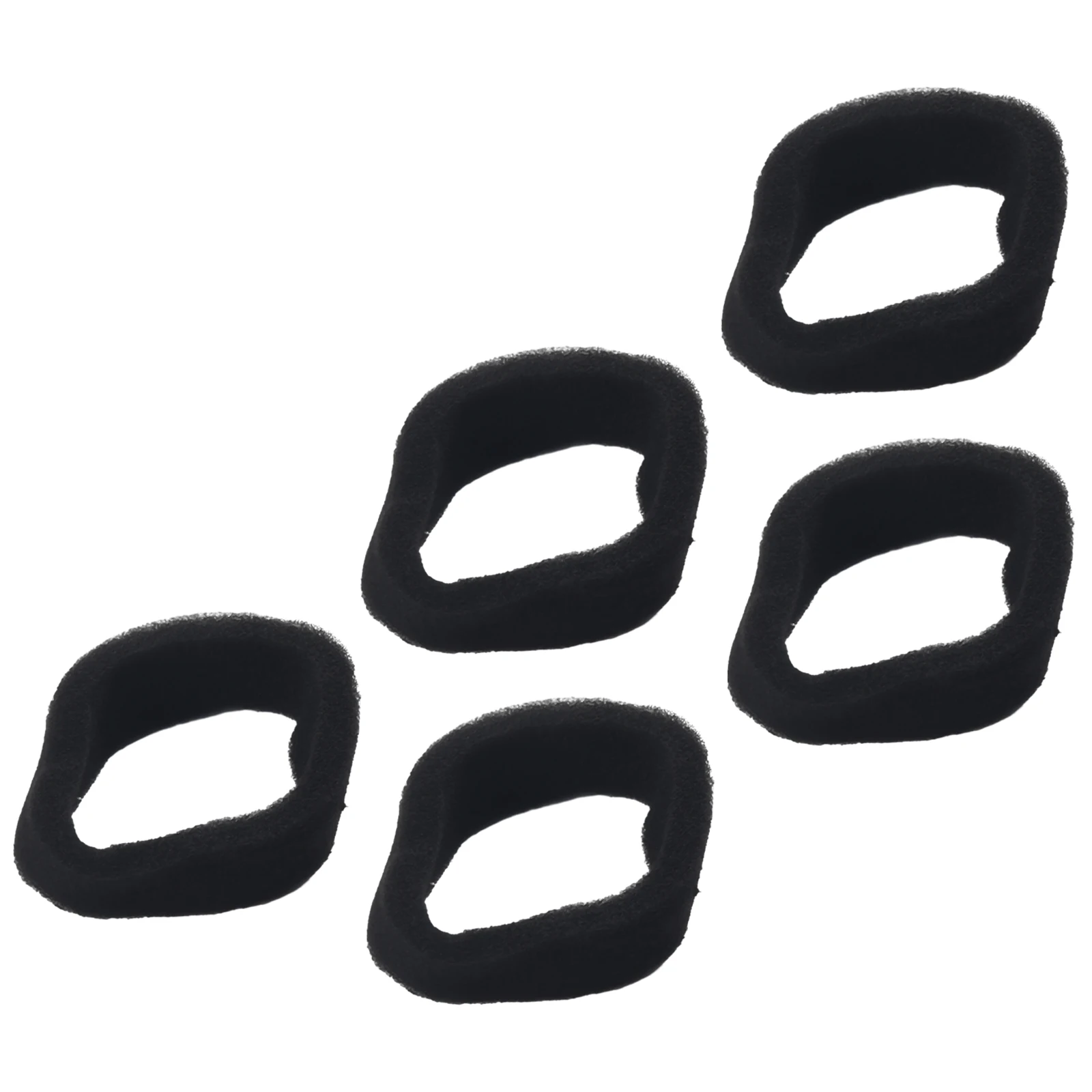 

5Pcs Filter Sponges Air Filter Fits For Various Strimmers 50mmX43mm Black Sponge Filters Graden String Trimmer Parts