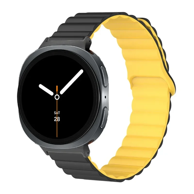 Magnetic Loop Silicone Sport Bracelet Wristband Strap
