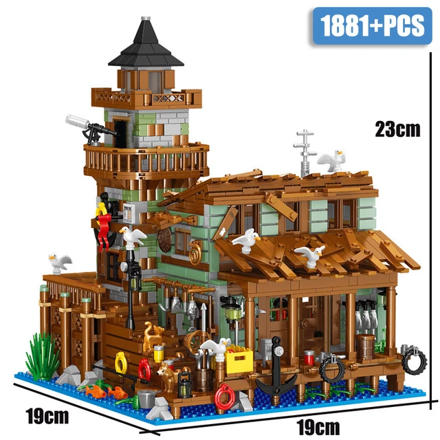 City Expert Moc 16050 Old Fishing Store Kids Toys