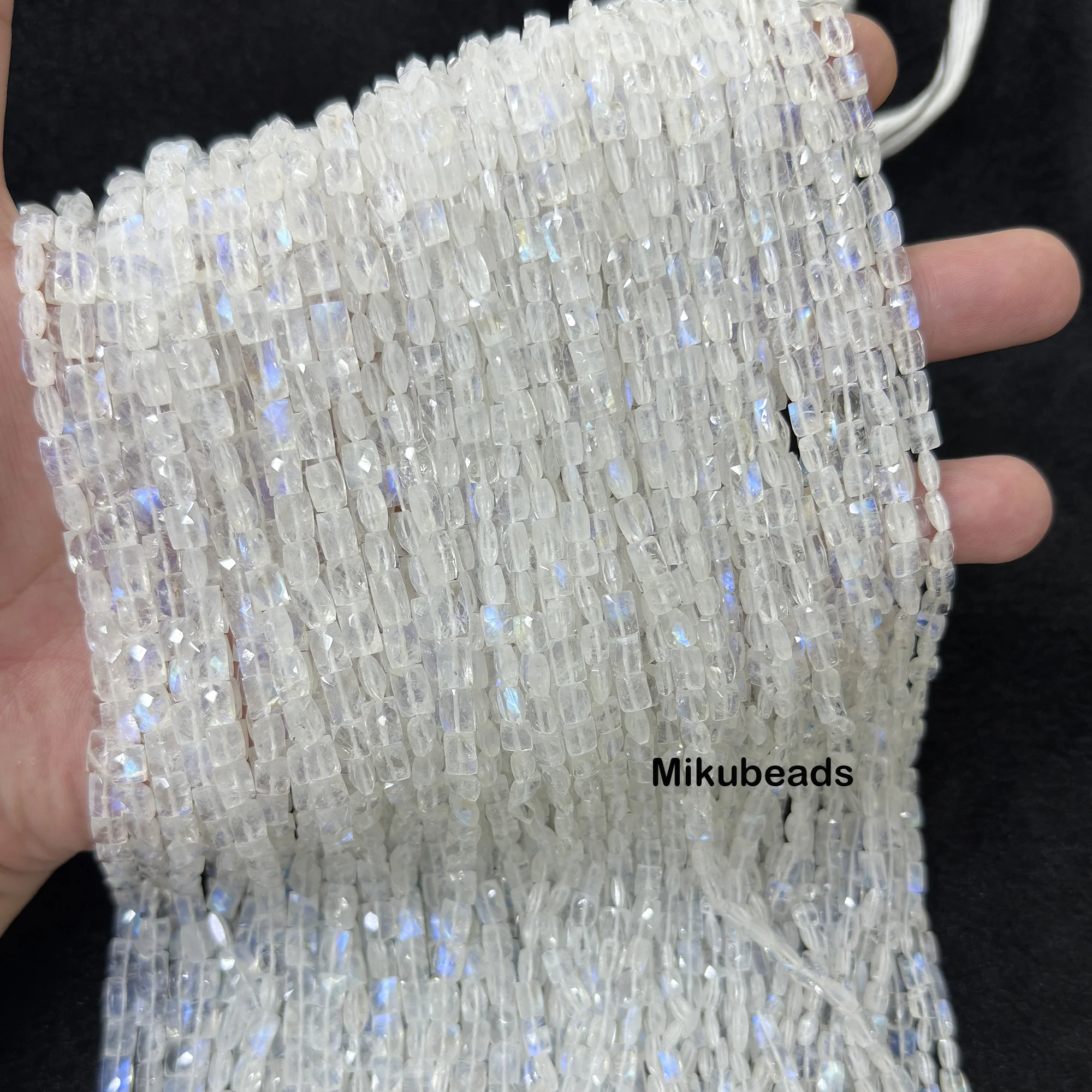 Wholesale Natural 5A+ Moonstone Faceted Rectangle