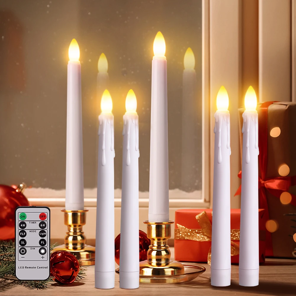 Bethlehem Lights (4) Premium Slim Cordless Window Candles , 42 OFF