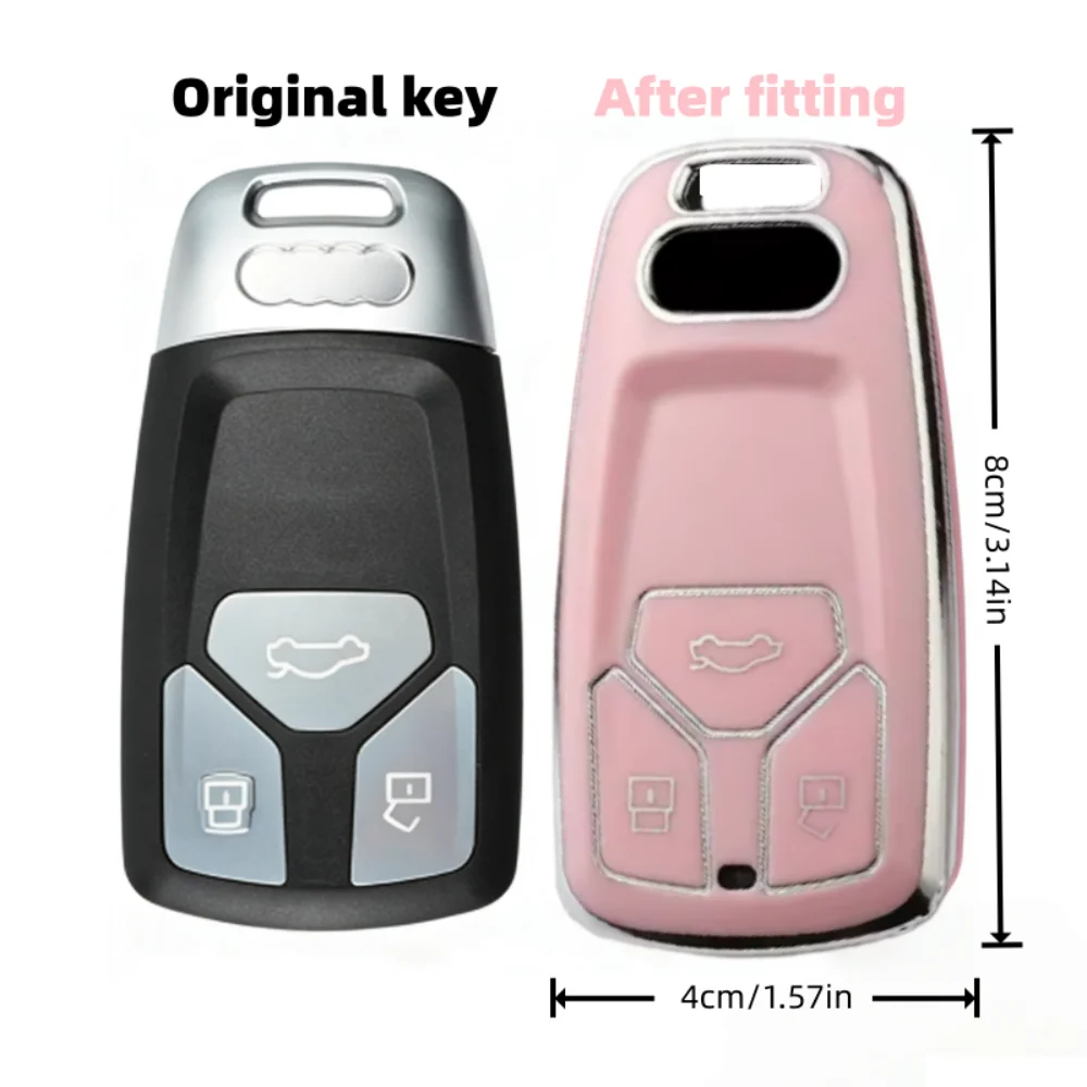Premium Car Key Case Covers - Set of 2