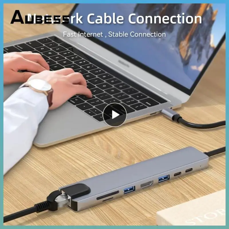 확장기 C타입 도크 다기능 컴퓨터 분기 장치, 맥북 13USB C 허브 3.0
