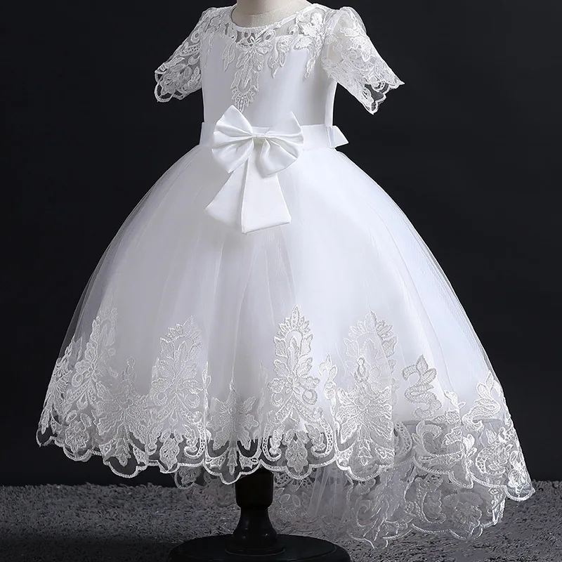 The Royal Embroidered Dress in White (12mths-10yrs)
