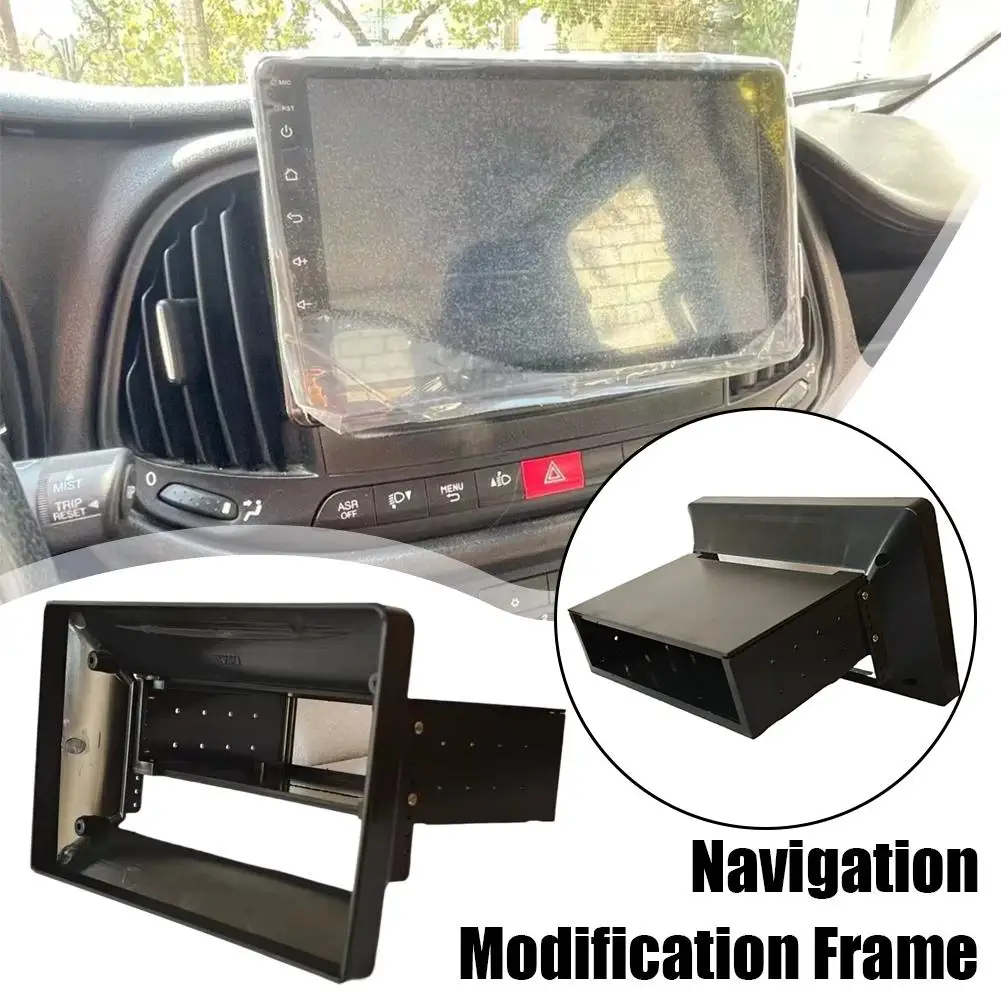 Black ABS Car Stereo Radio Fascia Touch Screen Autoradio