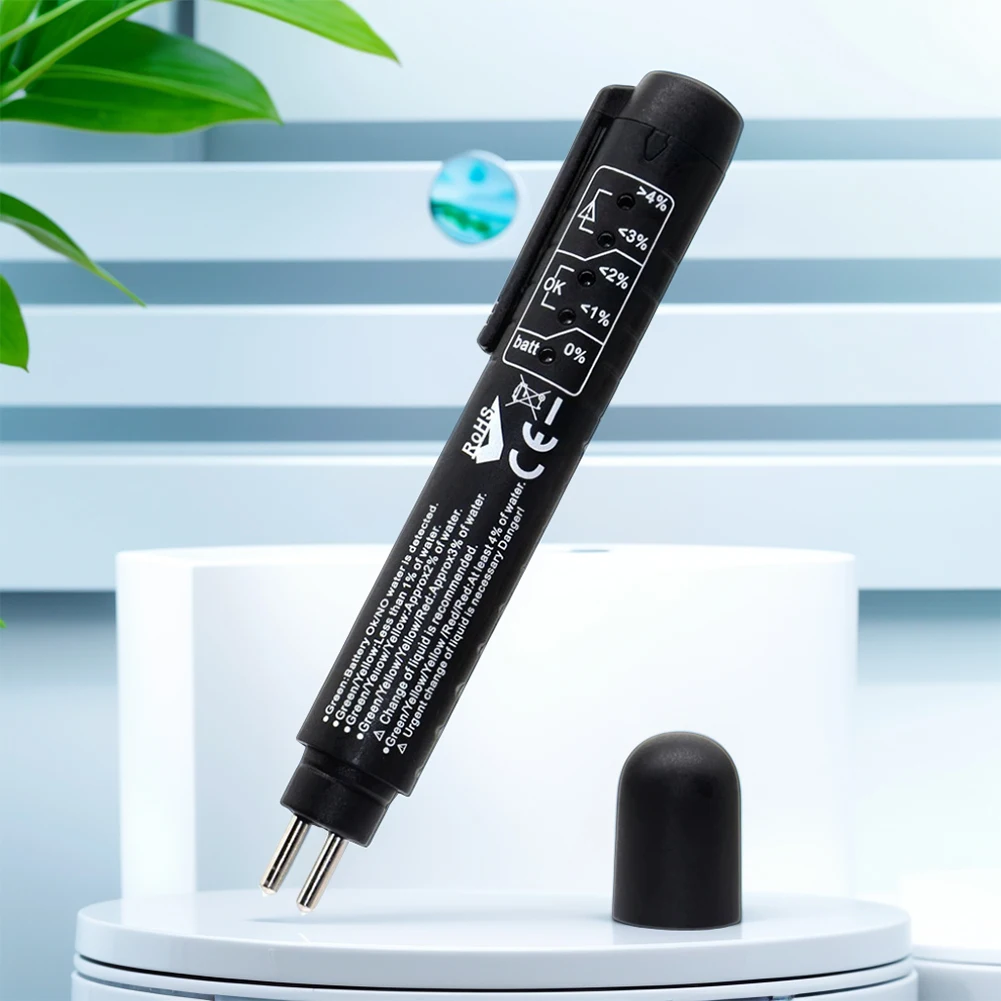 Accurate Oil Quality Diagnostic Tool 5 LED Indicator Oil Quality Detector Liquid Testing Pen Car Vehicle Auto Testing Tool