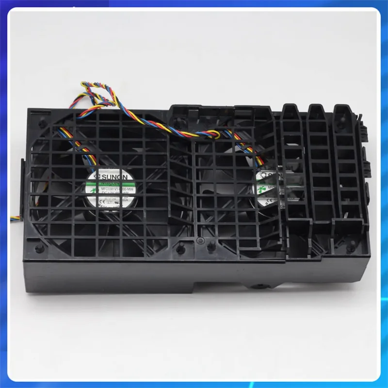 Originale Per Dell Precision T3500 T5500 Hw856 Cp232 0 Cp232 0 Hw856 Workstation Anteriore Doppia Ventola Gruppo Di Raffreddamento Doppia Ventola Di R