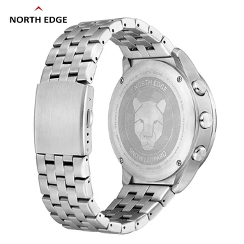 NORTH EDGE Men's Sports Digital Watch Waterproof 50M Altimeter Barometer Compass Business Luxury Men's Watch Outdoor Smartwatch 3