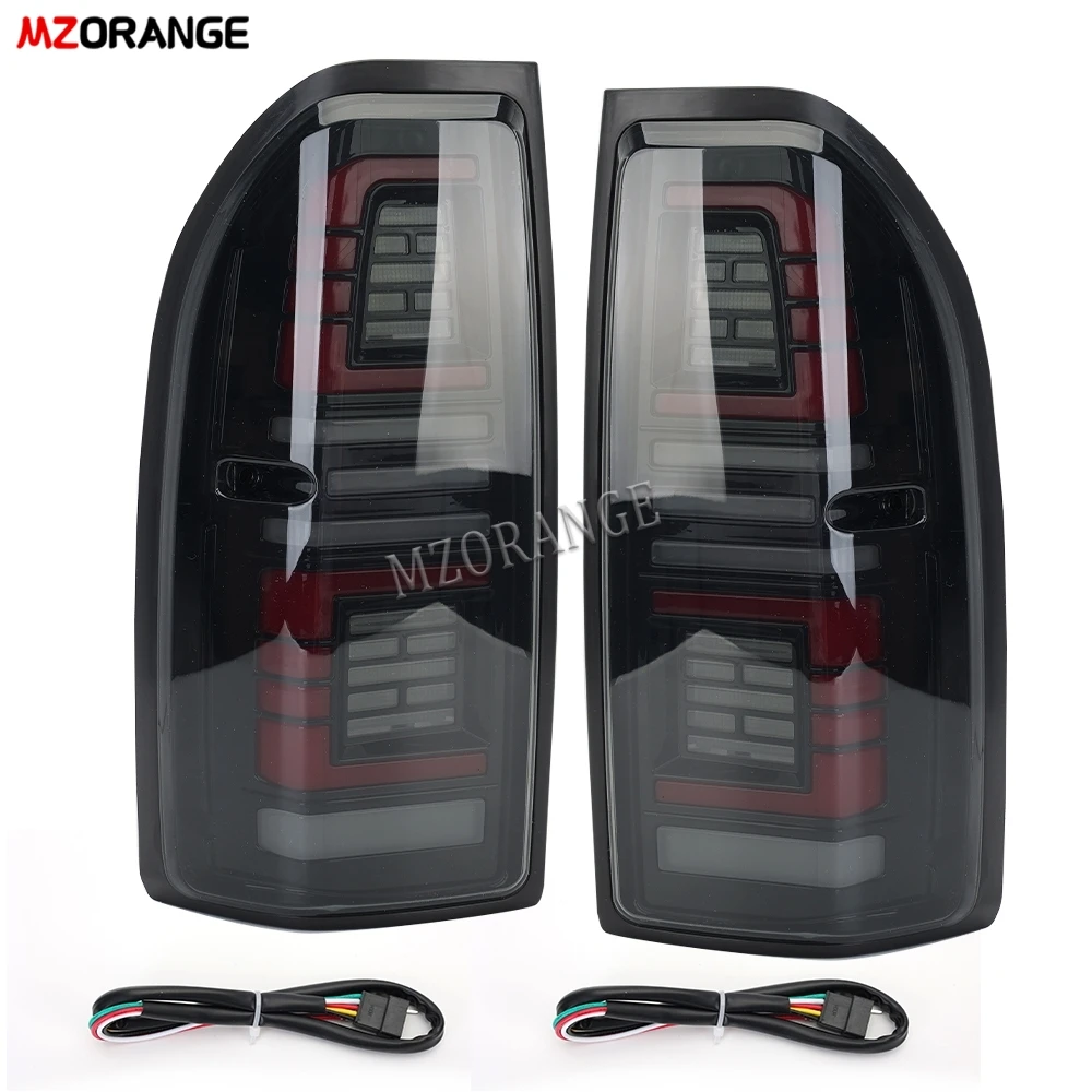 YONGYAO Feu Arriu00e8re De Frein De Voiture Arriu00e8re Gauche + Droite Avec Ampoule Pour Toyota Land Cruiser Fj90 1996-2002