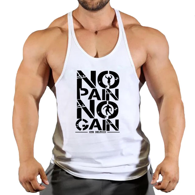 Camisetas Sin Mangas Deportivas Para Hombre Ropa De Culturismo Gimnasio  Fitness
