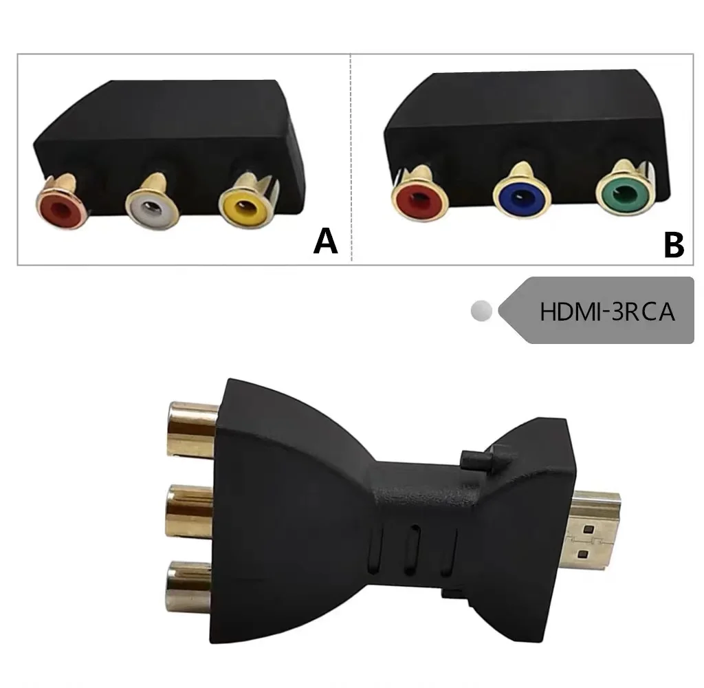 Rca Audio Cable Hdmi Colores HD HDMI To AV Adapter Cable 3RCA