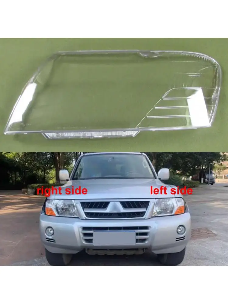 

Headlamps Shell Lampcover Headlight Cover Lens Plexiglass Replace Original Lampshade For Mitsubishi Pajero V73 V75 V77 2003-2011