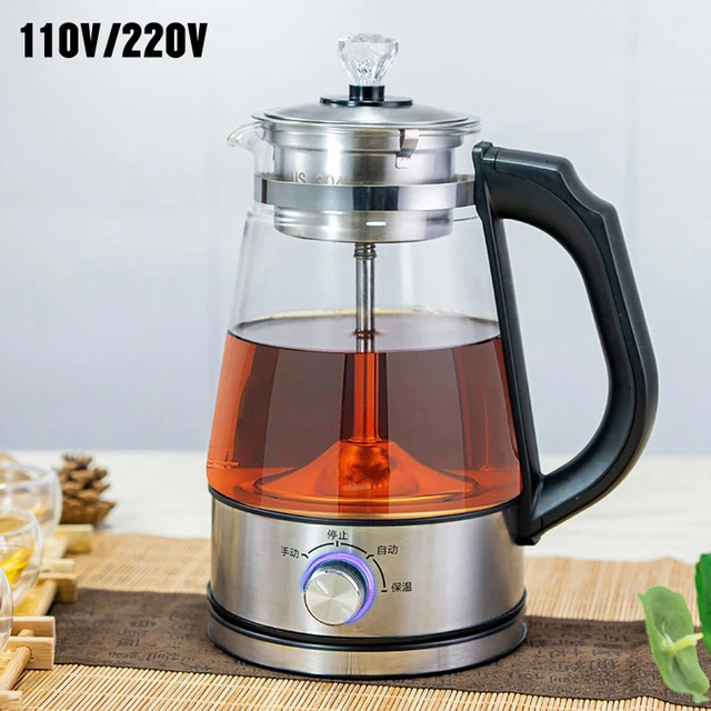 110V 220V Electric Kettle Automatic Steam Spray Teapot Multifunctional  Glass Health Pot Thermo Pot Household Boil Water Kettle - AliExpress
