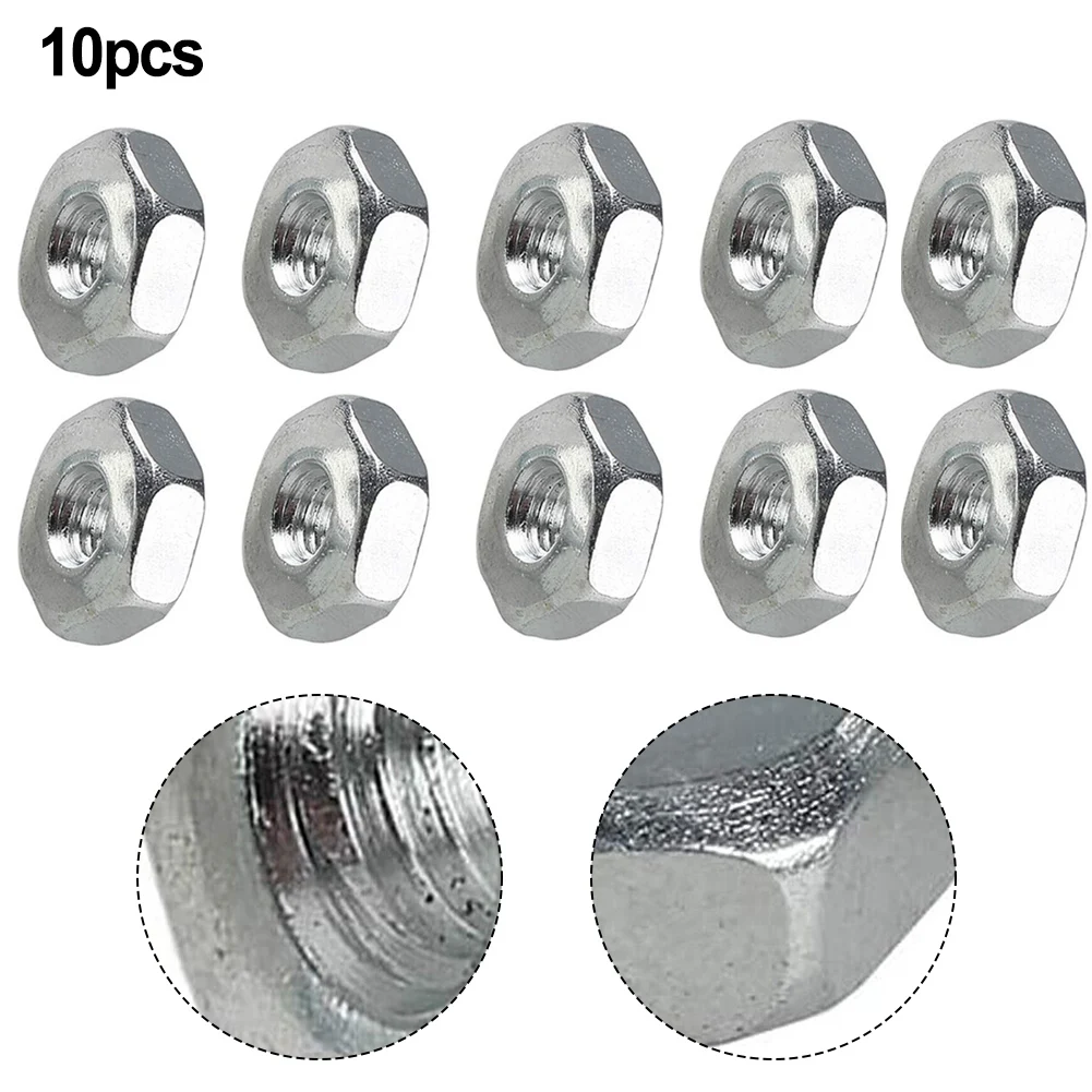 10pcs M8 Guide Bar Nuts For Stihl MS 180 250 381 361 440 660 Chainsaw