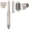 FENTGO Hair Dryer Brush & 5 in 1 Hair Styler, Silver, 110 Volts, 1400 Watts, Ionic Technology, Fast Drying, Multi Styler for Str 1