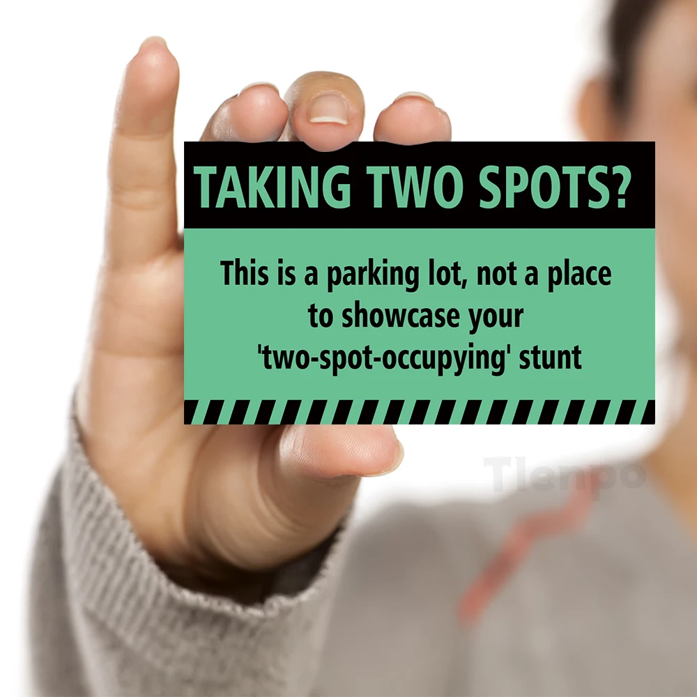 50pcs,Parking Violation Cards, Funny Parking Violation Cards 3.5 x 2 inch Parking Cards, Funny Cards