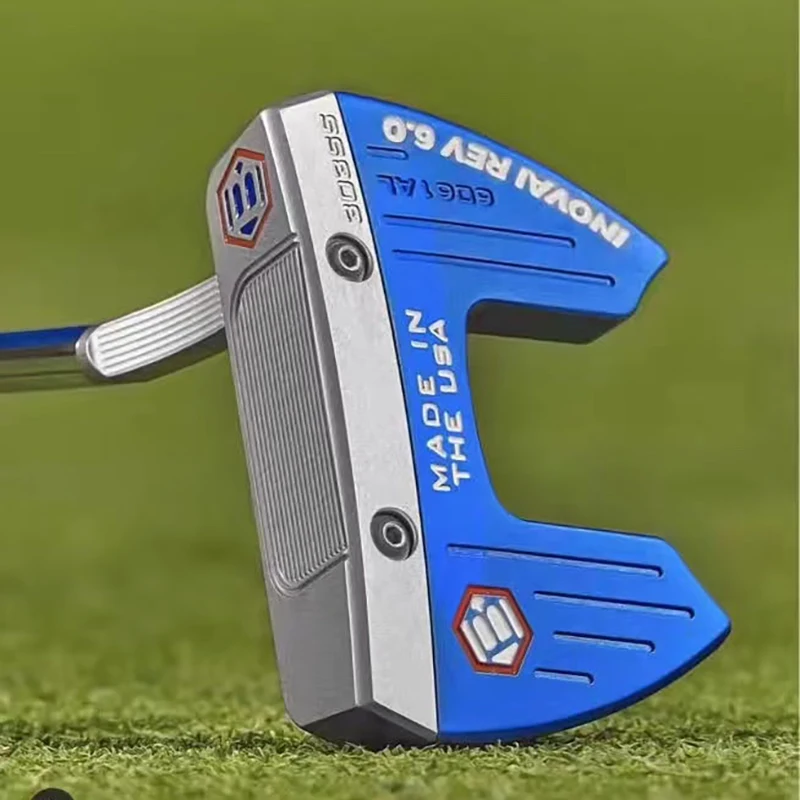 Blue Golf Putter Head Bettinardi Inoval Rev 6.0 Stainless Steel Golf