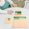 Montessori Math Boards Educational Toy Table Board Game Homeschool Preschool Wooden Math Learning Materials for Children Kids 3