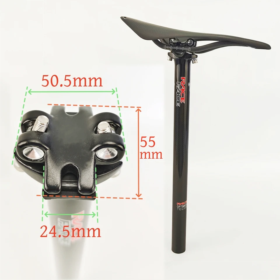 3K Finish Light Weight Road Cycling Seatpost Carbon MTB Seat Post