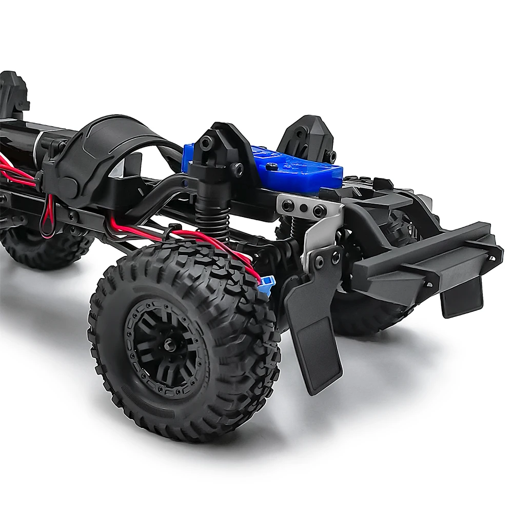 AXSPEED Gummi-Schmutzfänger vorne und hinten Kotflügel mit Metallhalterung für TRX4M Defender 1/18 RC Crawler Car Upgrade-Teile – Detail 11