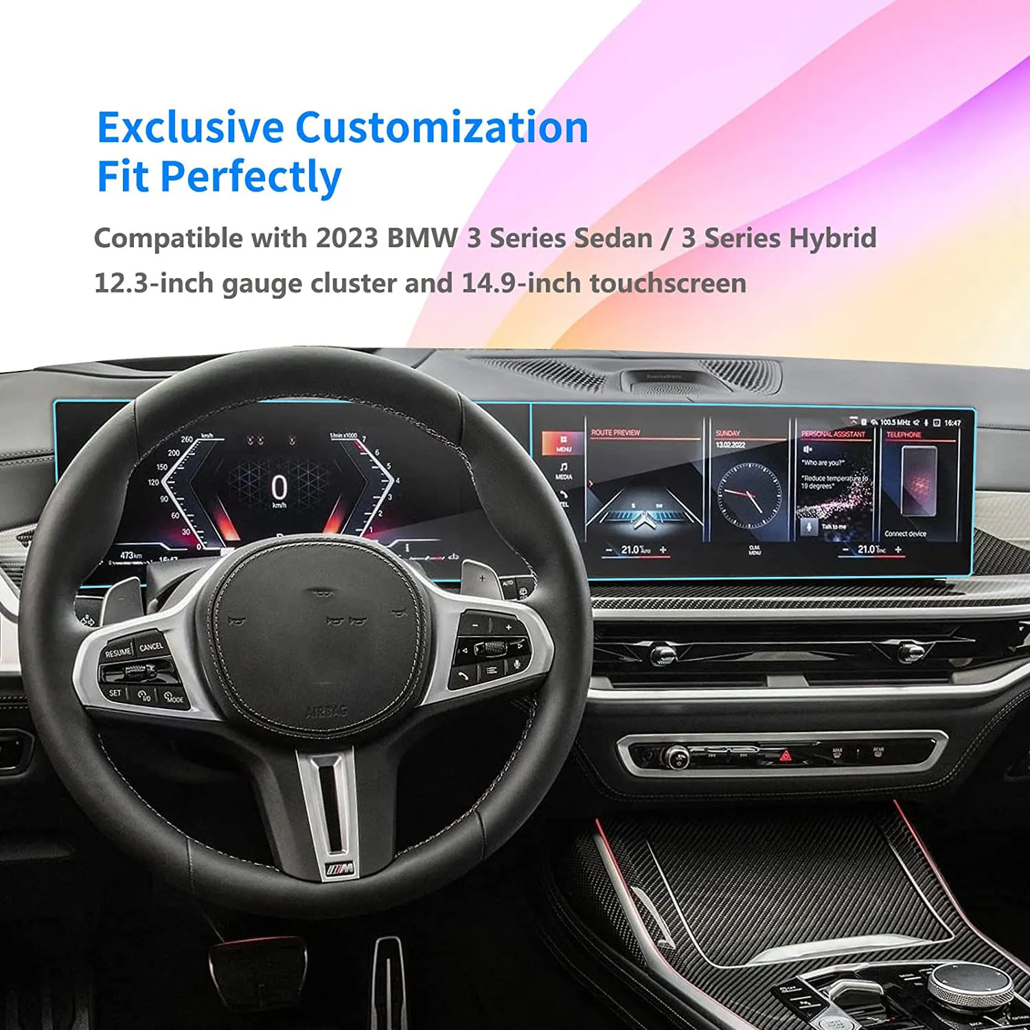 2023 BMW 3 ø ̺긮, iDrive 8  ȭ ȣ, ġũ  ÷, ̼ ȭ  ȣ