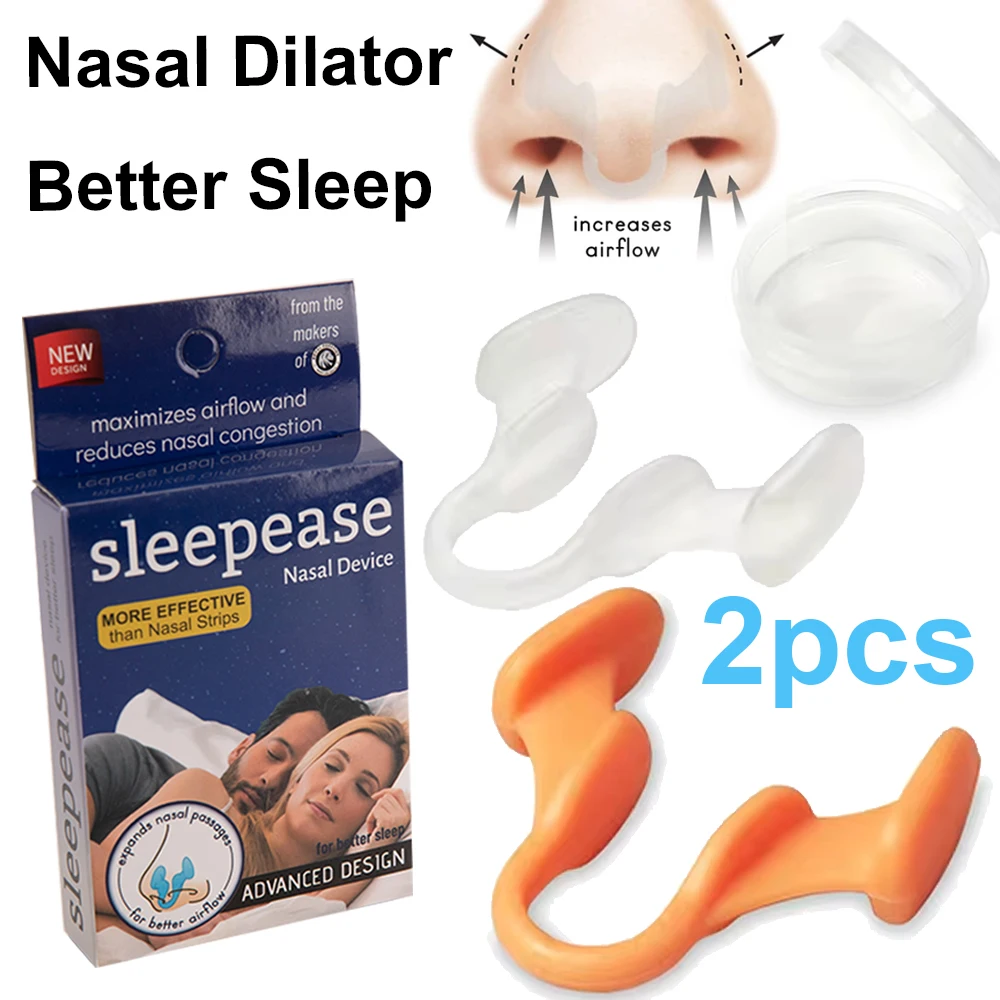 Stop Snoring Nose Clip Nasal Silicone Nose Clip Anti Snoring