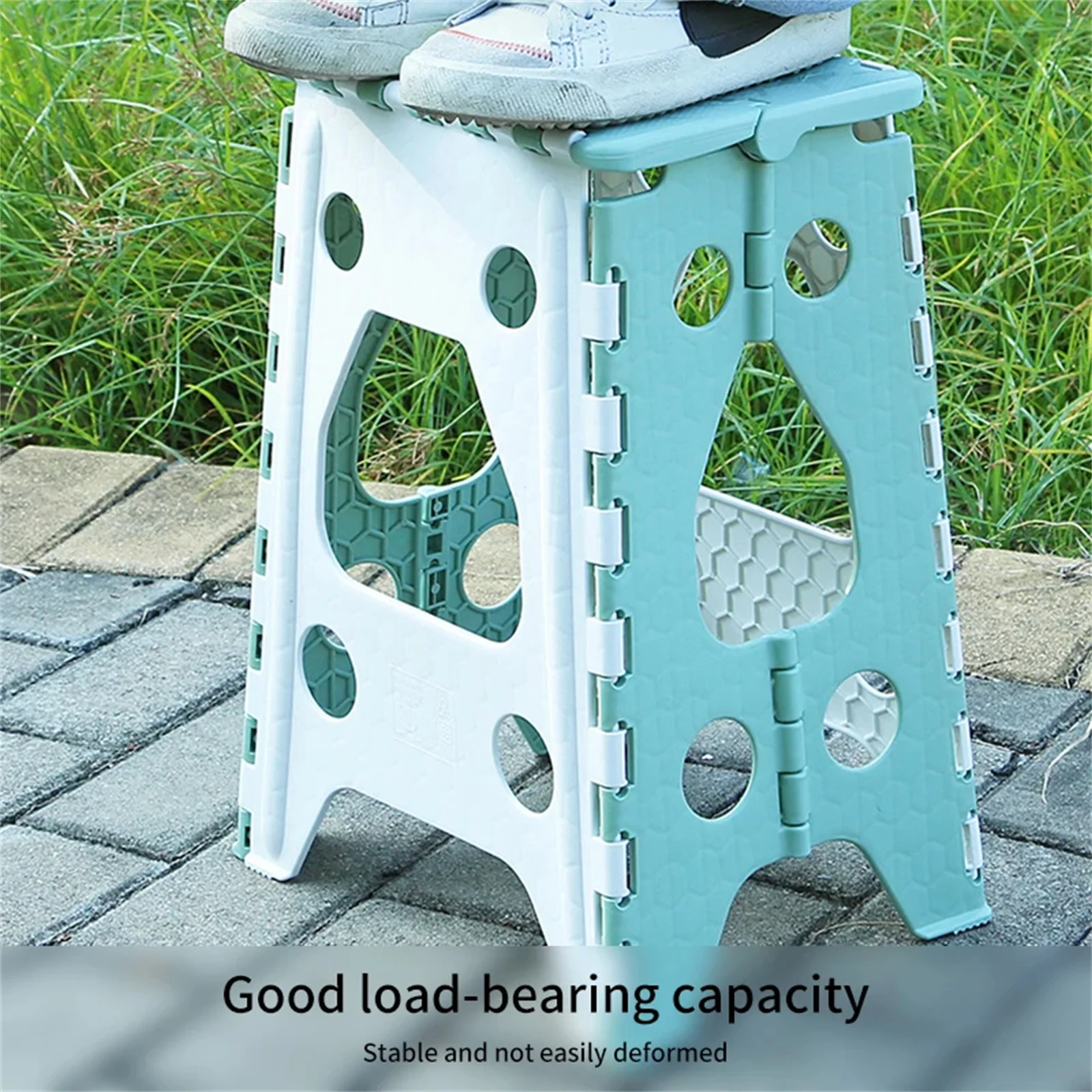 Pedal Folding Chair Folding Bench High Weight Bearing Ladder Outdoor Beach Fishing Bench