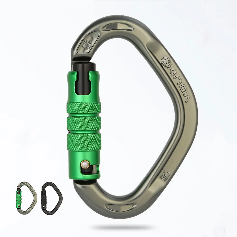 

22KN Outdoor Mountaineering Safety Lock Tent Rescue Downhill Cave Exploration Wild Survival Travel Protection Daily Necessities