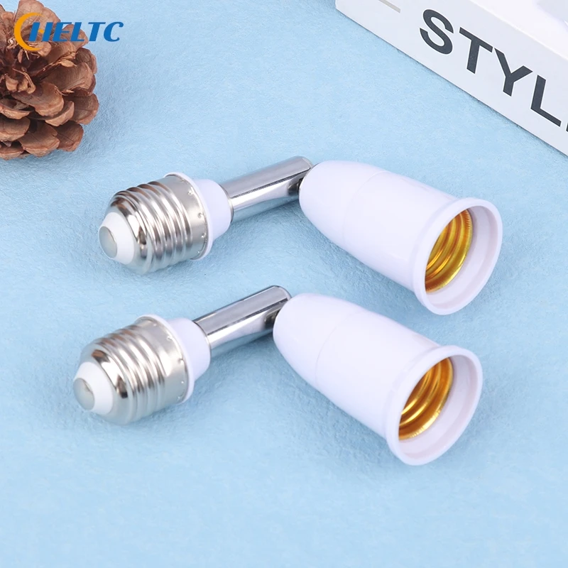 1pc Universal E27 To E27 Holder Extender For Socket Adjustable To Base Converter For Screw Bulb Extension Adapter