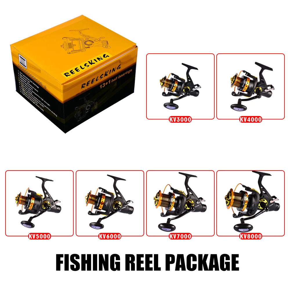 Hot Sale Japan Spinning Reel 13-23KG Drag Carp Fishing Reel Front and Rear Drag System Freshwater Spinning Reels