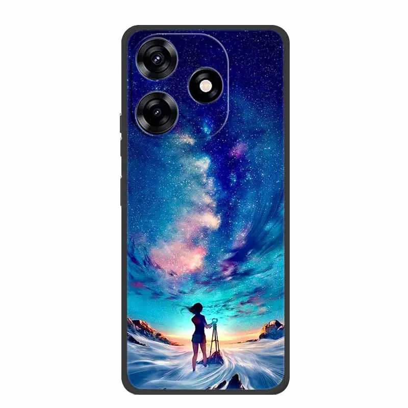 Enhanced Shockproof Black Silicone Phone Case - Stylish & Durable Back Cover Coque