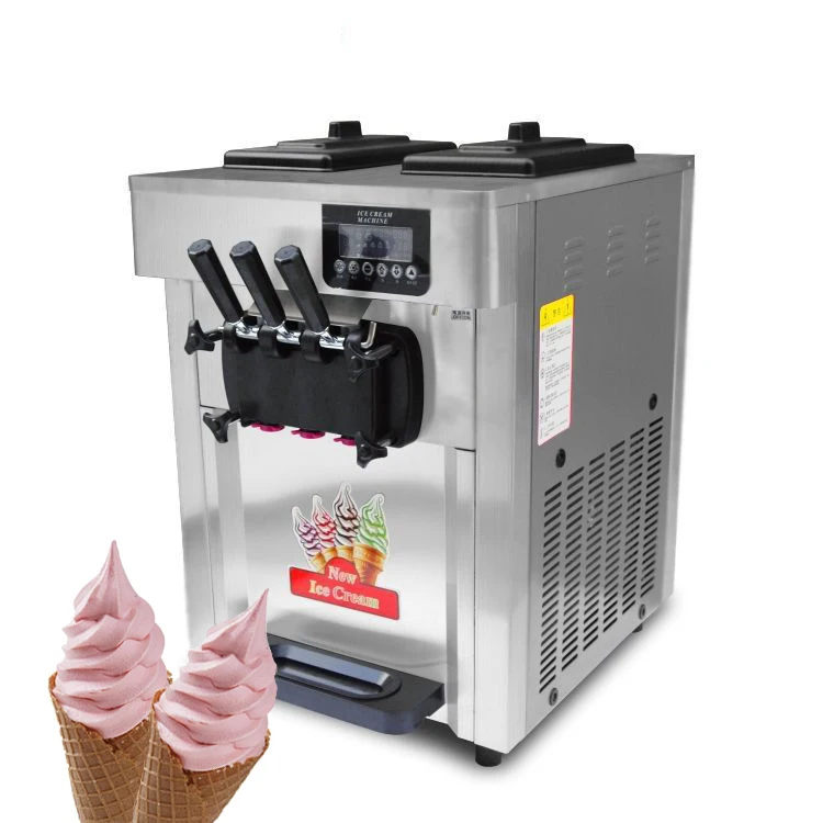 

Hot sale cone ice cream machine soft ice cream machine
