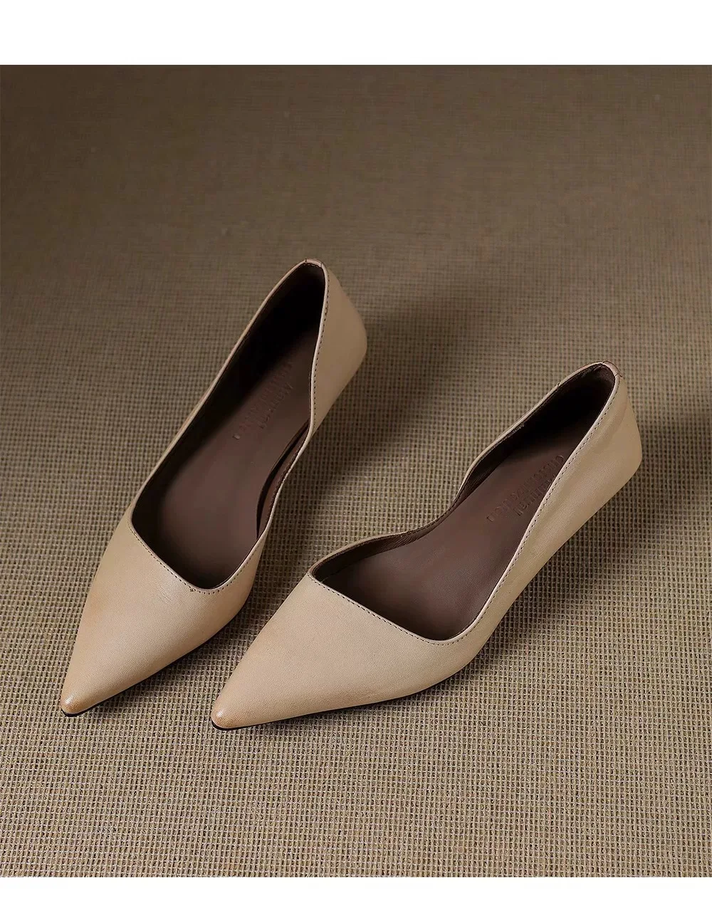 Petite French-style cats with commuting work shoes Spring and Autumn new popular pointed toe stiletto heels for women