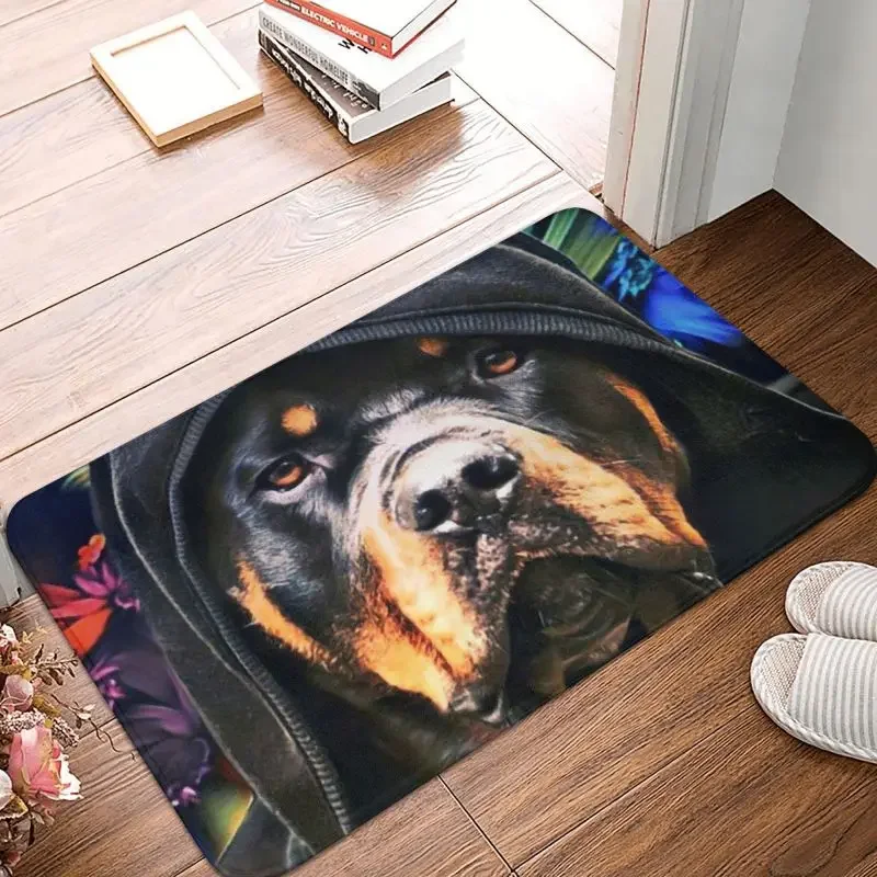 

Rottweiler коврики для кухни и ванной с изображением собак, противоскользящие комнатные Придверные коврики для сада