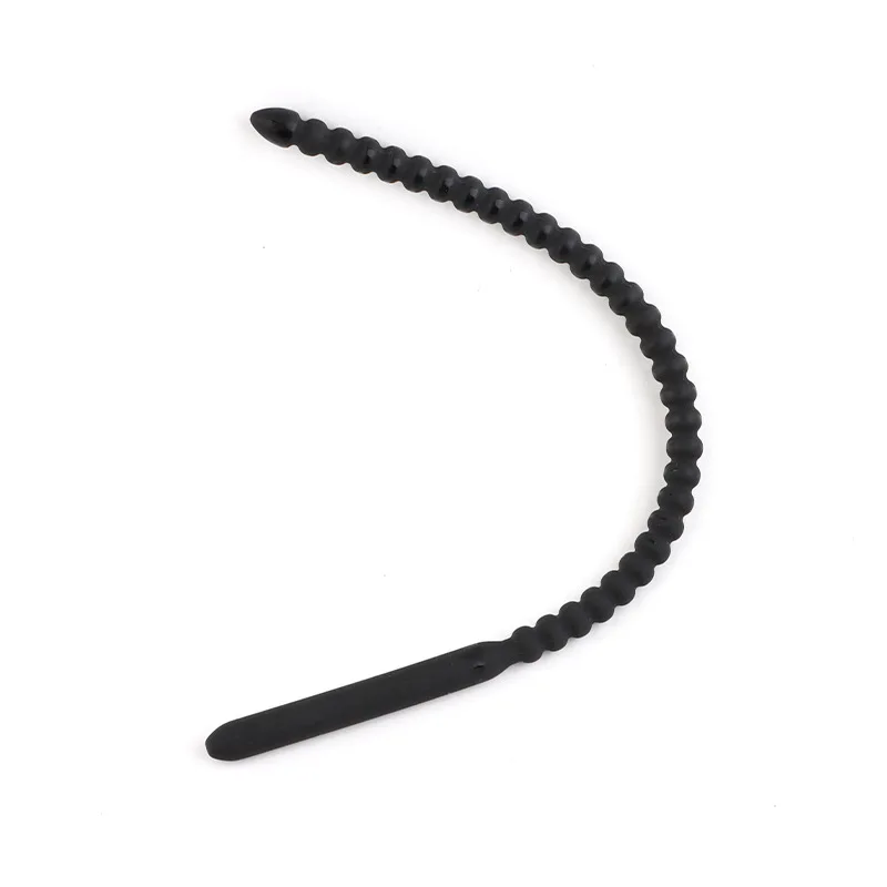 3 Sizes Silicone Thread Male Penis Plug Urethral Dilator Sound Stretching Sex Toy for Men Urethral Plug Dilator Catheter