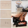 4 in 1 Staple Gun Heavy Duty with Staples Remover, Gloves, Manual Power Adjustment Stapler Gun for Wood Upholstery Carpentry DIY 3