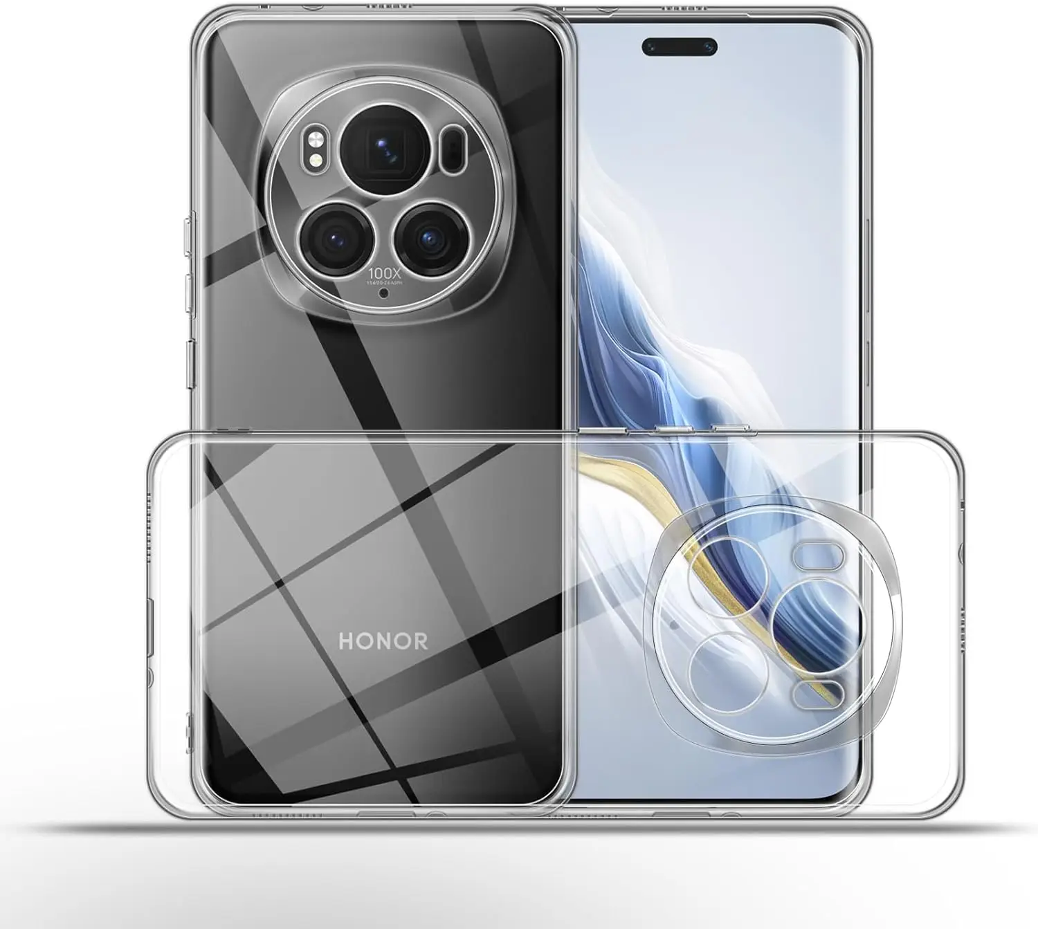 Per Honor Magic 6 Pro Clear Soft Tpu Camera Protection Custodia Morbida In Tpu Per Honor Magic 6 Lite