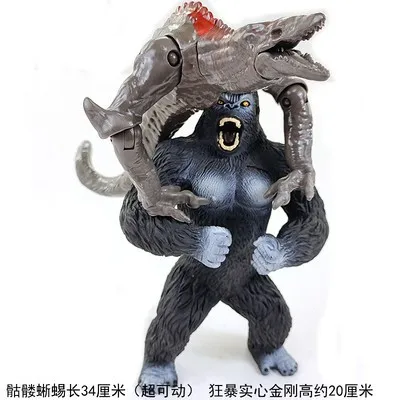 2021 Movie Skullcrawler Mobile Model Toy Monster King Kong Vs Godzilla Toys Pvc Regali Per Bambini Kingkong