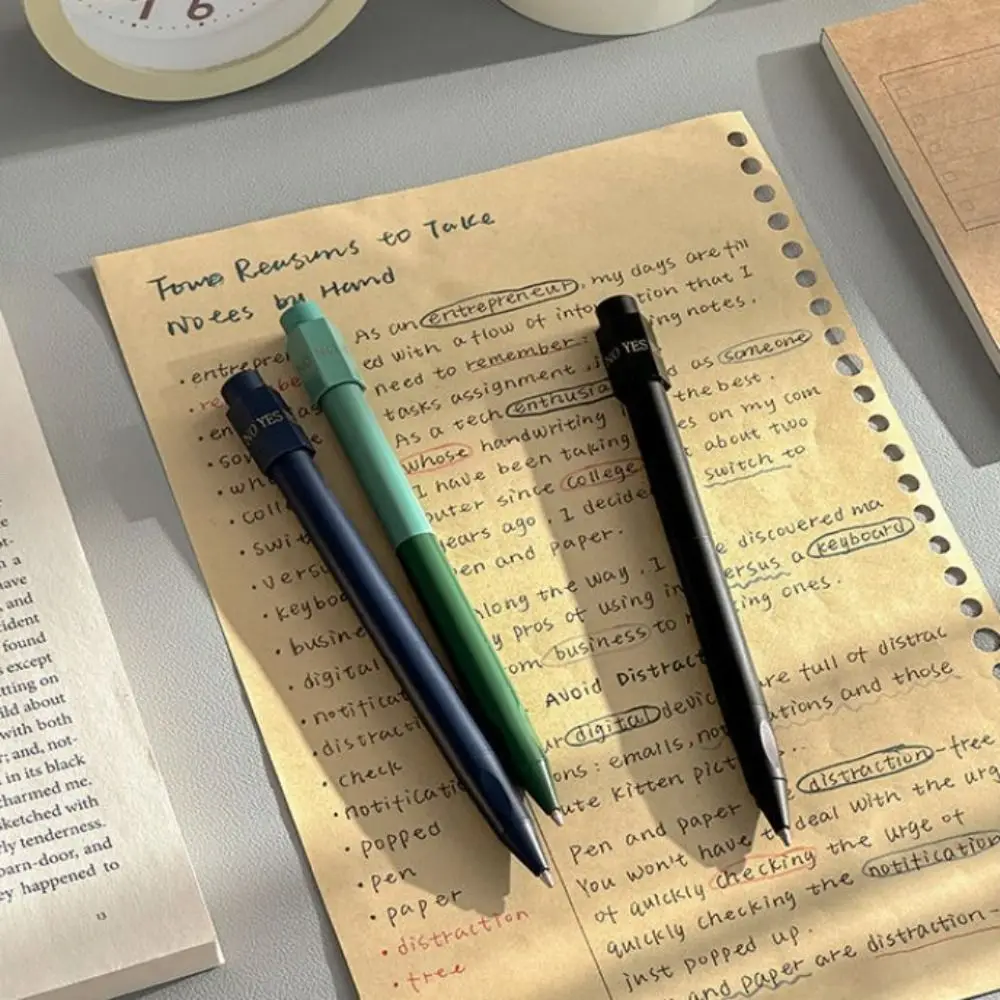 개성 YES 또는 NO 펜 선택, 어려운 킬 타임 장난감, 응답 선택 펜, 쓰기 0.5mm 회전 젤 펜, 시험 테스트