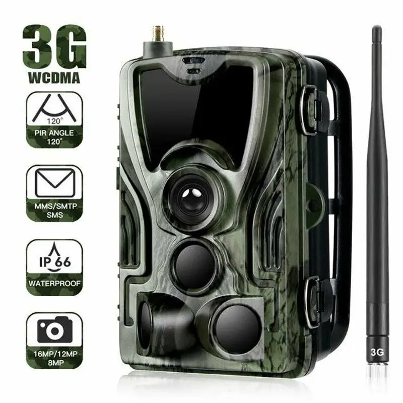 3G Forest Trail Camera Fototrappola Mms Smtp Wireless Cellular Waterproof 16Mp Full 1080P Wild Game Night Vision Trap Game Cam