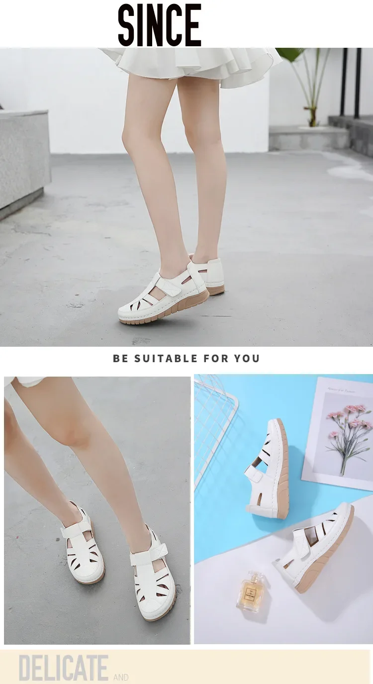 Women's Shoes Sandals Fashion Baotou Wedge Platform Sandals