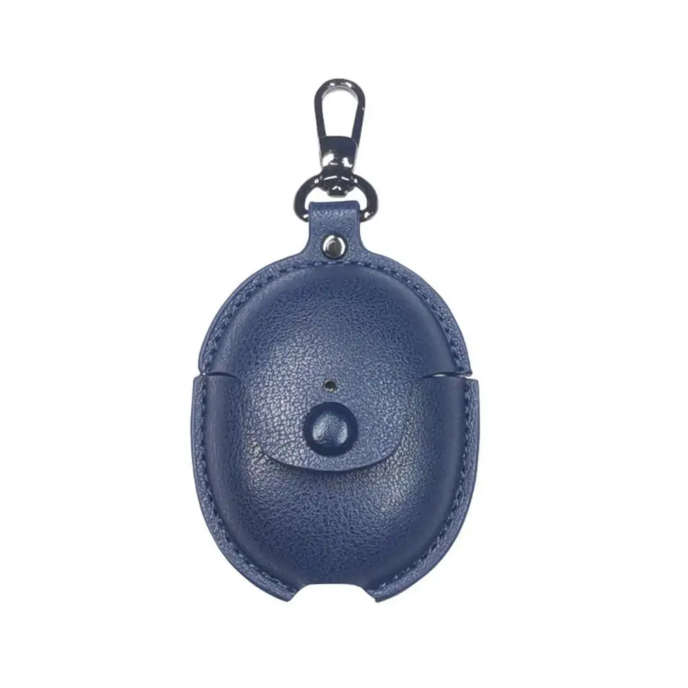 Premium PU Leather Protective Case for Wireless Bluetooth Earbuds - Scratchproof, Shockproof with Hook