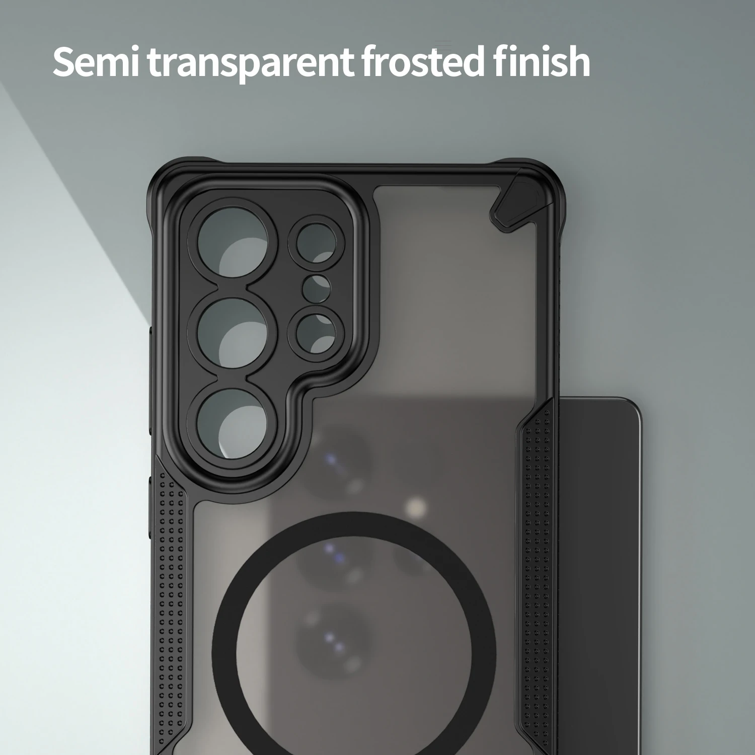 Translucent Matte Armor Skin-Friendly Phone Case