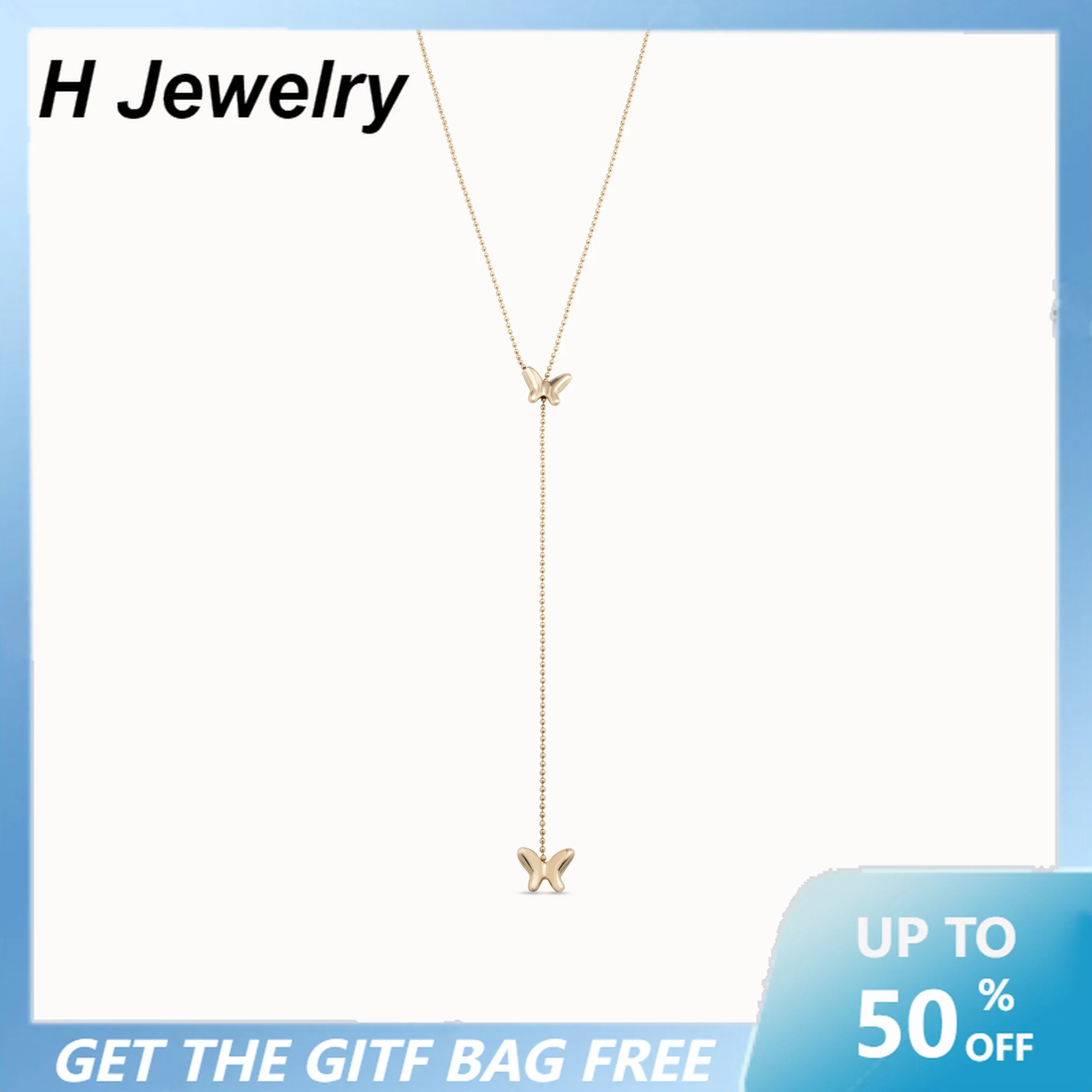 

2024 New Hot selling Spain UNO de 50 Jewelry Gentle and Elegant Tassel Butterfly Pendant Necklace Women's High Quality Gift