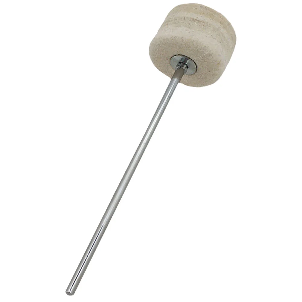 

Bass Drum Hammer Mallet Instrument Percussion Sticks Felt Cotton Stainless Steel Drum Foot Pedal Parts Accessories