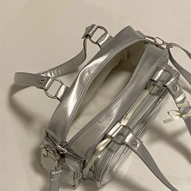 Anime Two-Dimension Japanese Uniform Bag Jk Shoulder Bag Large Capacity Crossbody Versatile Badge Display Bag Doll Itabag Purse