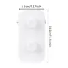 2x Horse Competition Breakaway Jump Cups Adapters latches Security Locks Riders for Obstacles Poles Cups 6