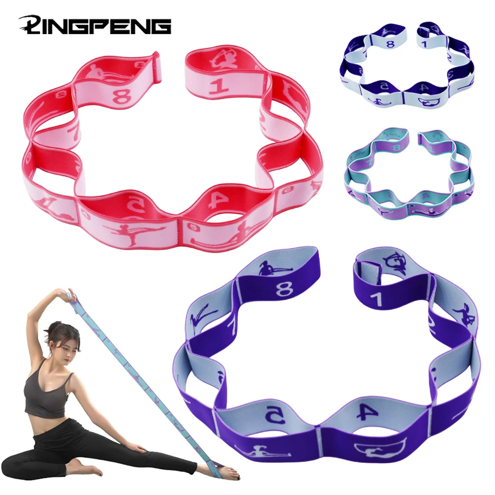 Yoga Stretching & Resistance Band for Pilates, Dance & Fitness Training